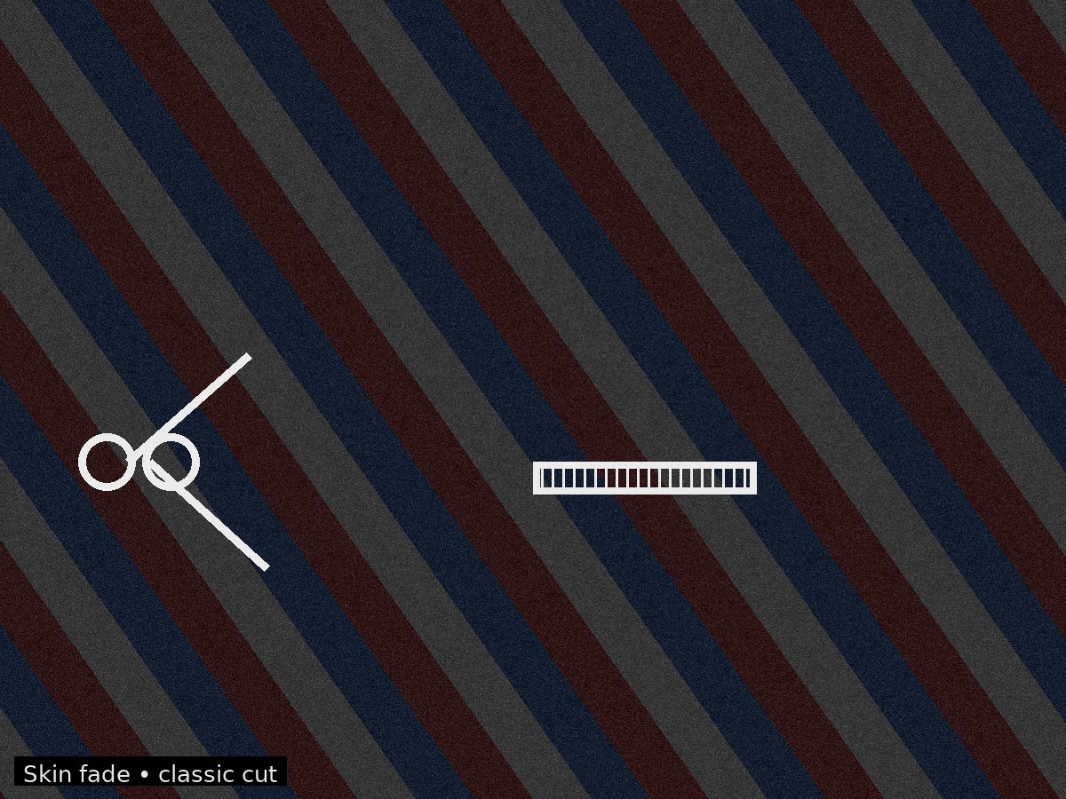 Strzyżenie męskie – skin fade