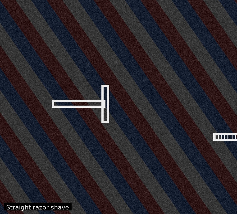 Golenie brzytwą – hot towel